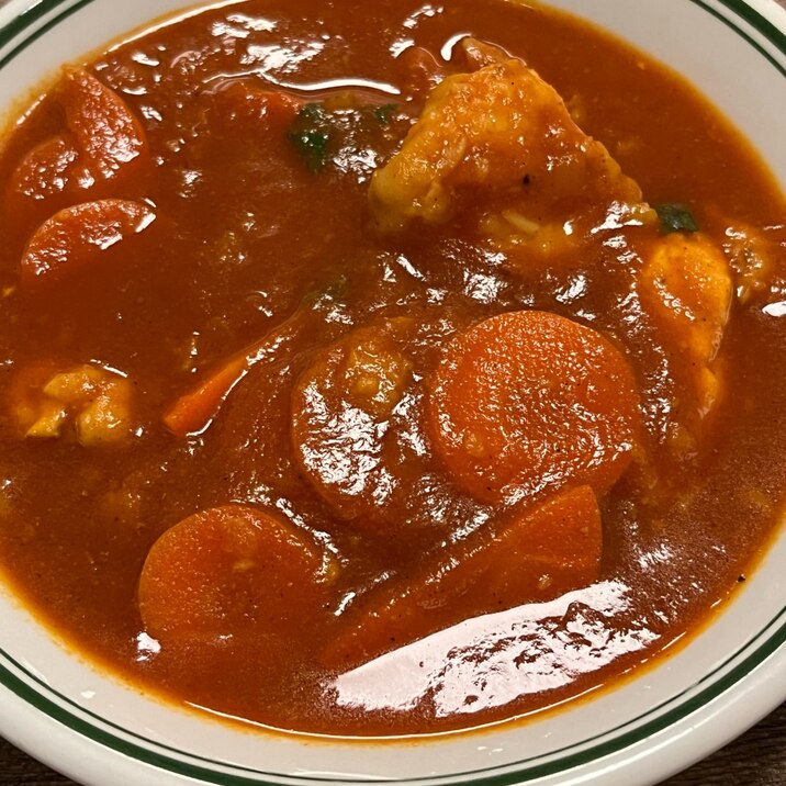 トマトチキンカレー